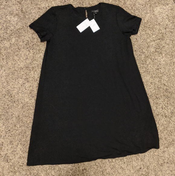 J. Jill Black T-shirt dress. Small petite. - Picture 9 of 10